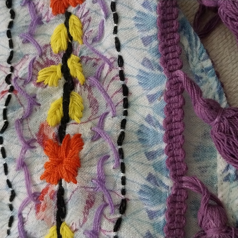 Raga Multicolor Boho Skirt - Picture 3 of 3